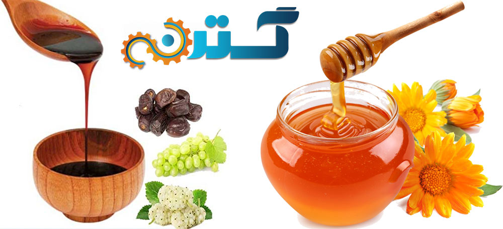 دستگاه سیلندر پیستونی 4 نازله مناسب برای بسته بندی مواد غذایی غلیظ همچون عسل و شیره های خرما و توت و...